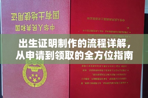 临高出生证明制作的流程详解，从申请到领取的全方位指南